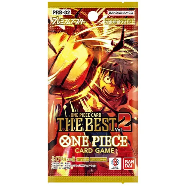 One Piece PRB-02 The Best Vol. 2 Japanese Booster Pack One Piece PRB-02 The Best Vol. 2 Japanese Booster Pack