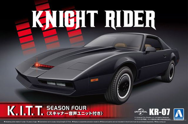 Knight Rider 1/24 Model Kit Knight 2000 K.I.T.T. Season 4 Scanner & Sound Unit