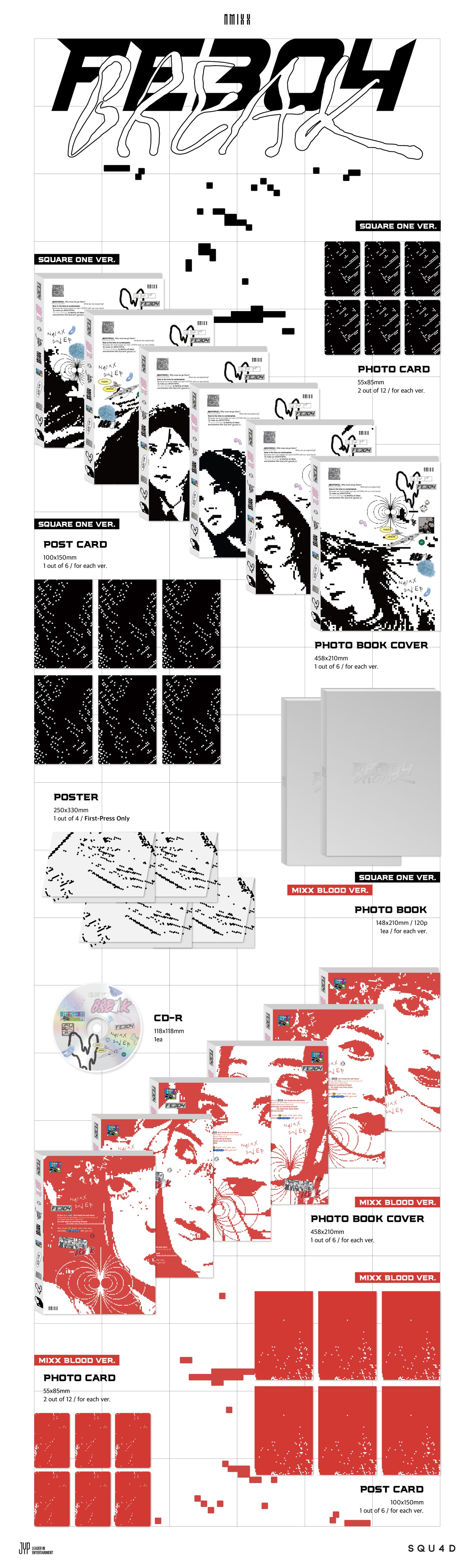 K-Pop CD Nmixx - 2nd EP Album 'Fe304: Break'