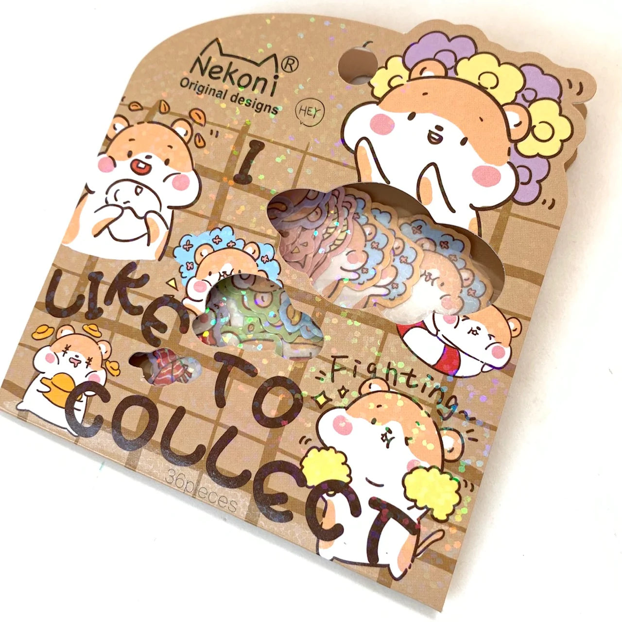 Nekoni Hamster Stickers