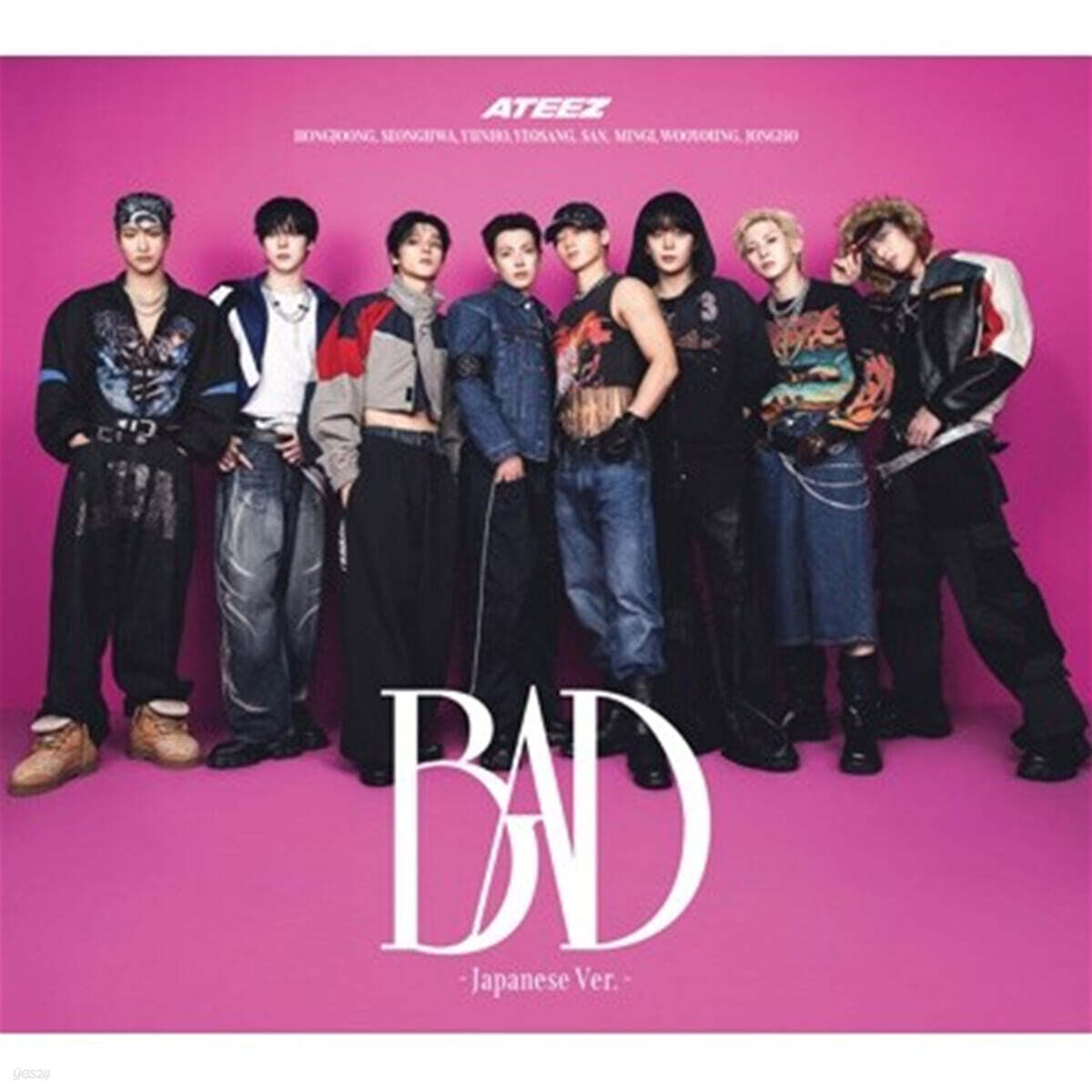 K-Pop CD Ateez - Japanese 5th Single 'BAD' [Limited Edition A