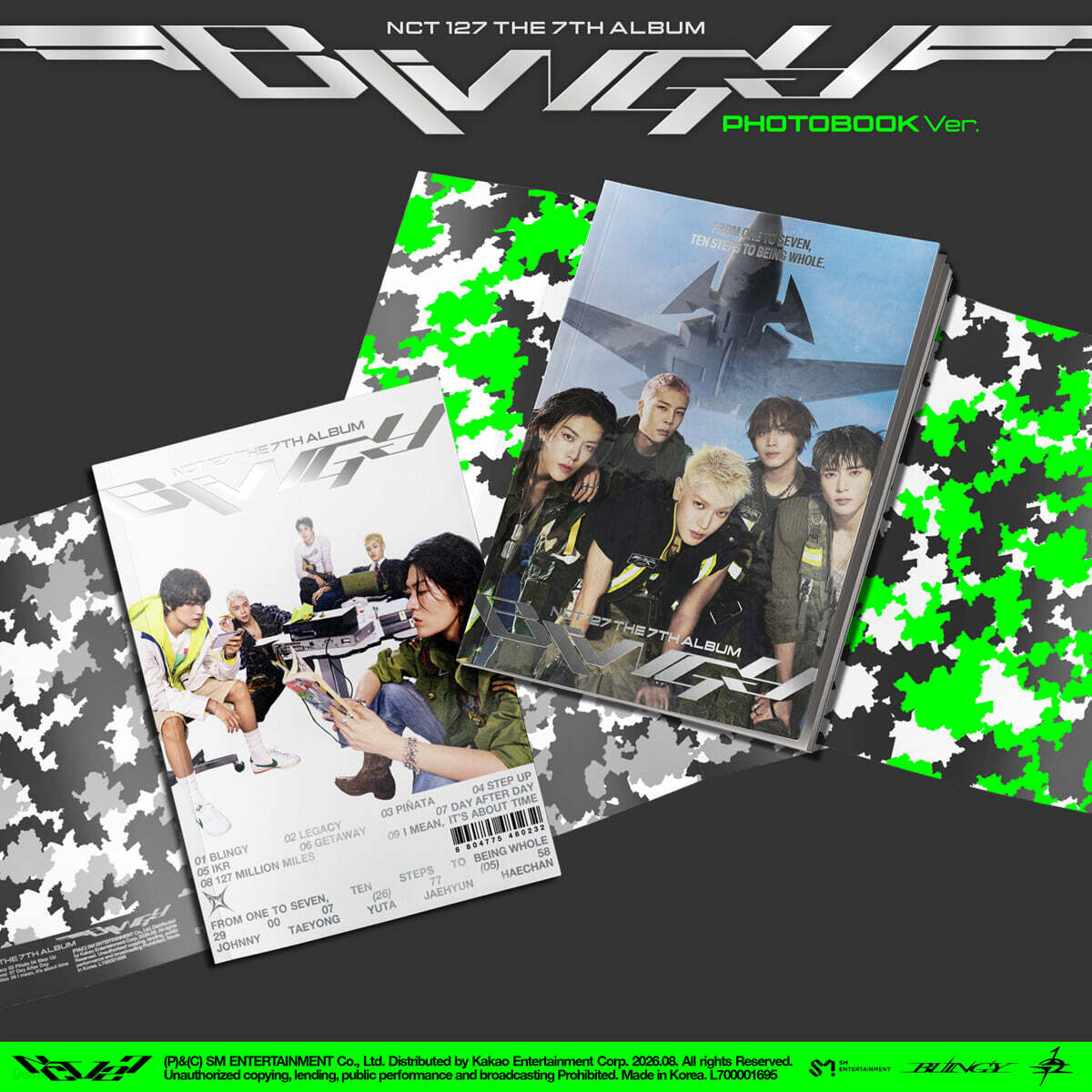 K-Pop CD NCT 127 - 7th Album 'Blingy' [Photobook Ver.] – Lil