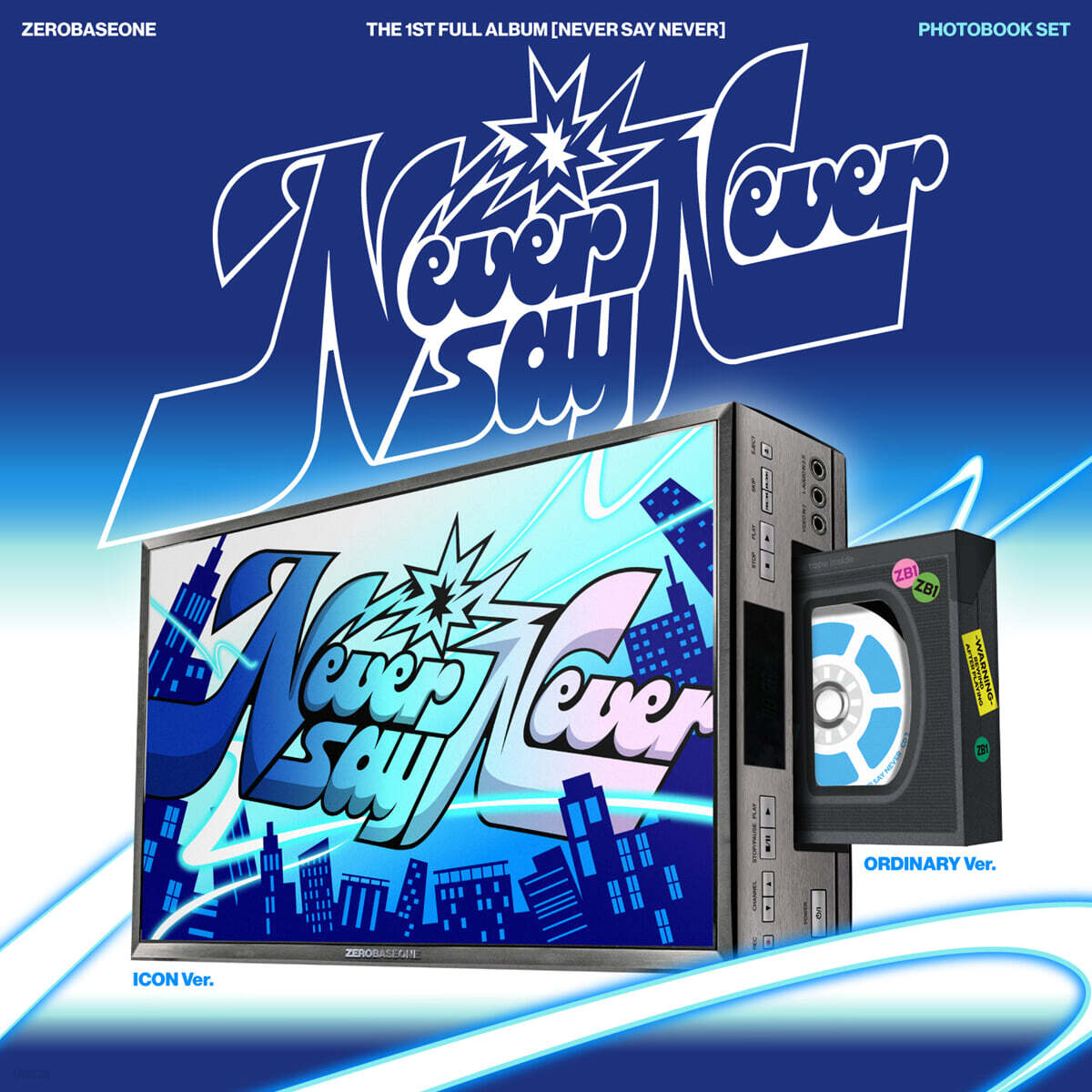 K-Pop CD ZEROBASEONE - 1st Full Album 'NEVER SAY NEVER' [Photobook