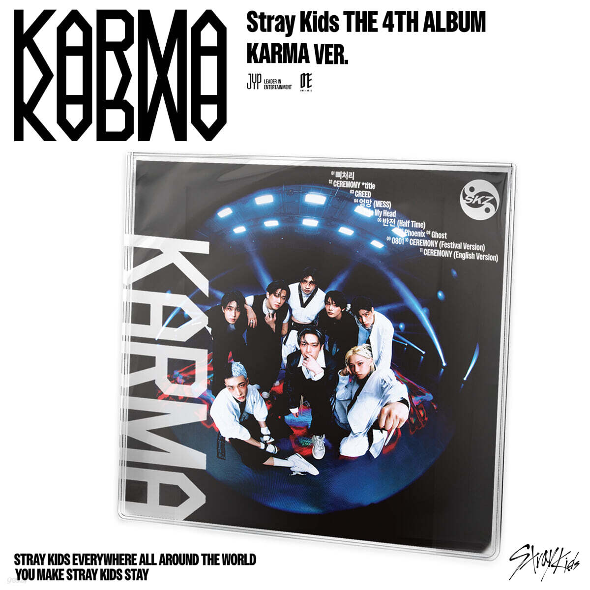 K-Pop CD Stray Kids - 4th Full Album 'KARMA' [KARMA Ver.] – Lil