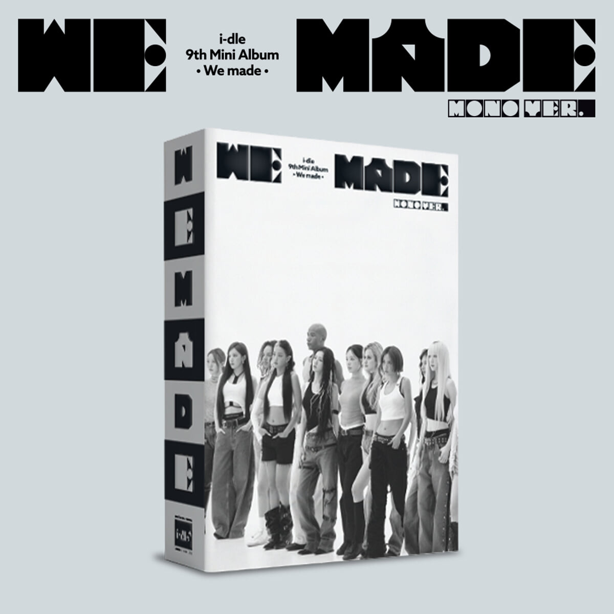 K-Pop CD i-dle - 9th Mini Album 'We made' [Mono ver.] – Lil