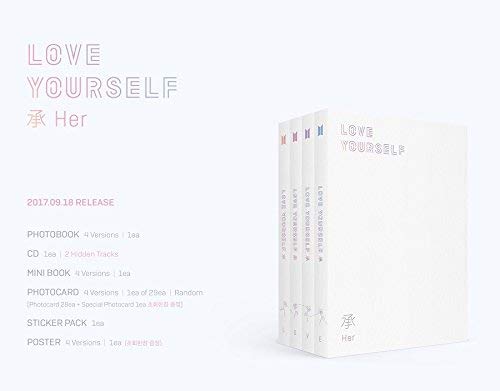 K-Pop CD BTS - 5th Mini Album 'Love yourself : Her'