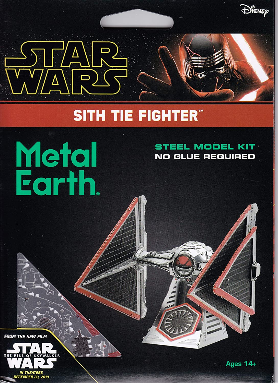 Darth Vader's TIE Advanced x1 Star Wars Metal Earth