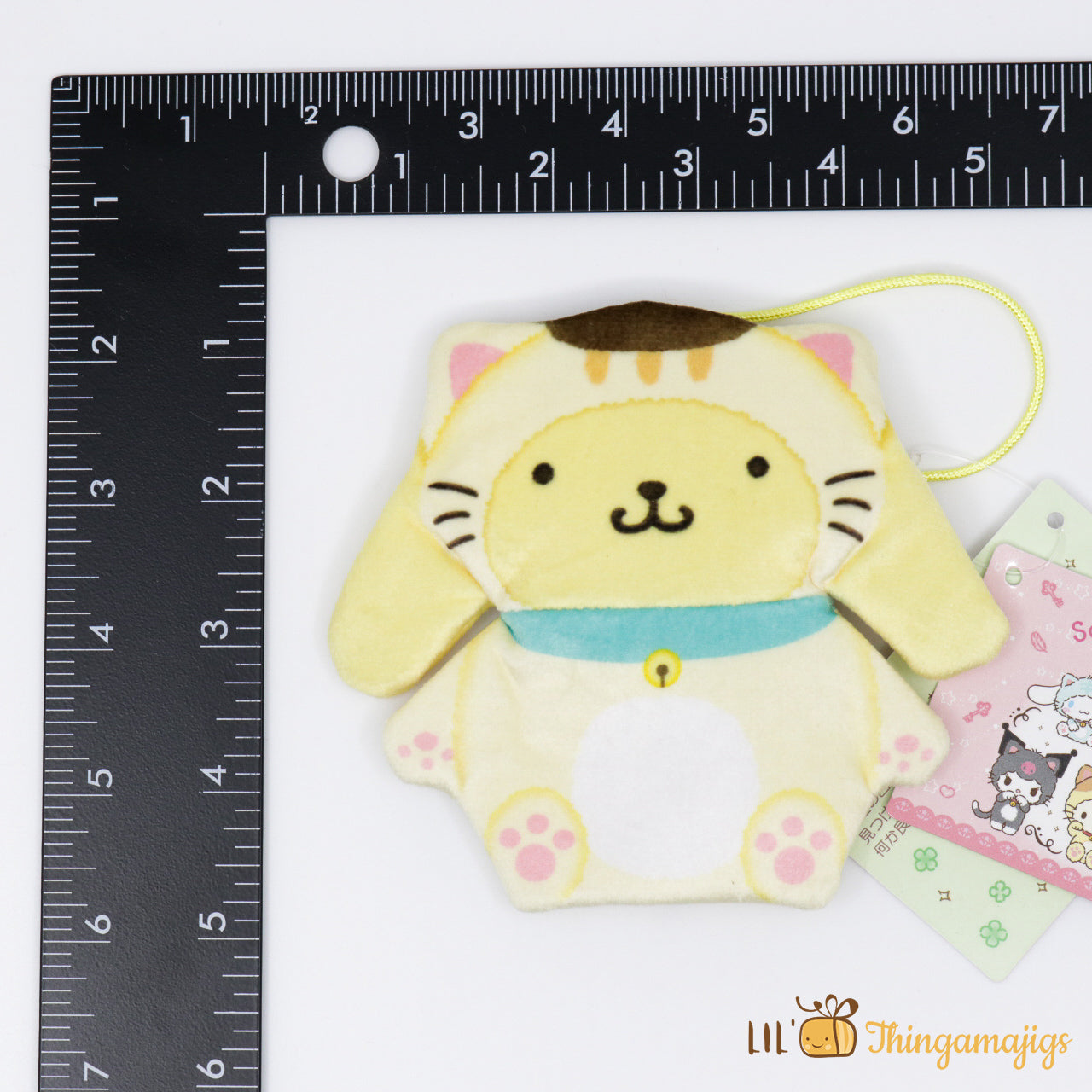 Sanrio Pompompurin Kitty Costum Coin Pouch 4.5" (Sanrio Japan Original)
