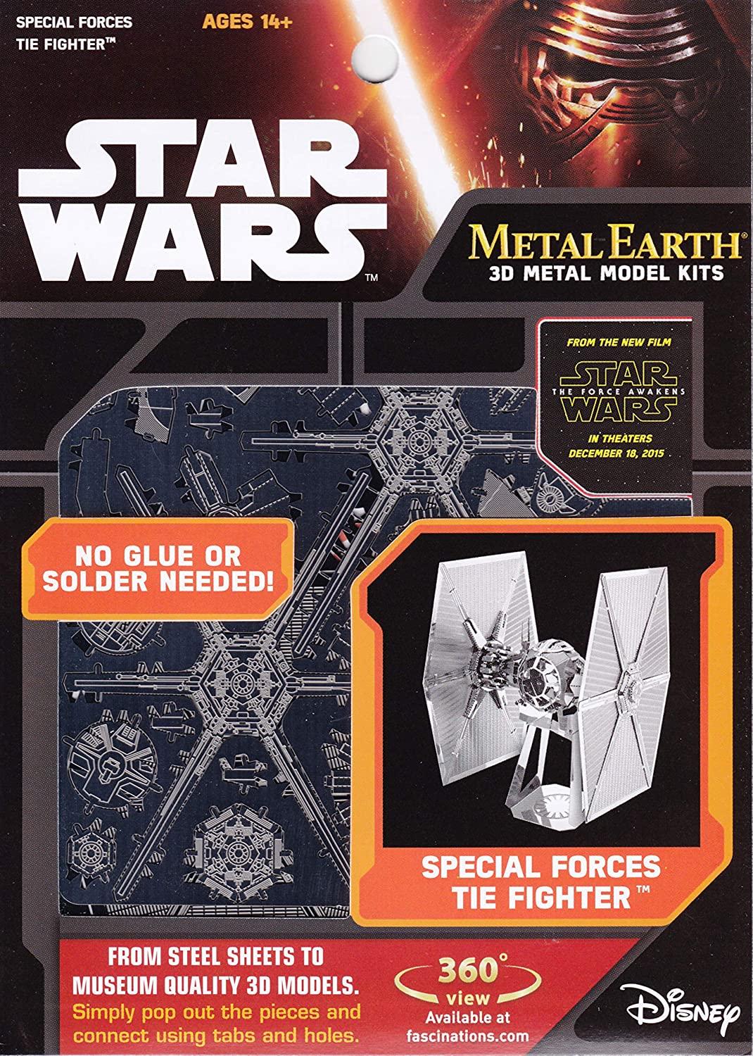Darth Vader's TIE Advanced x1 Star Wars Metal Earth