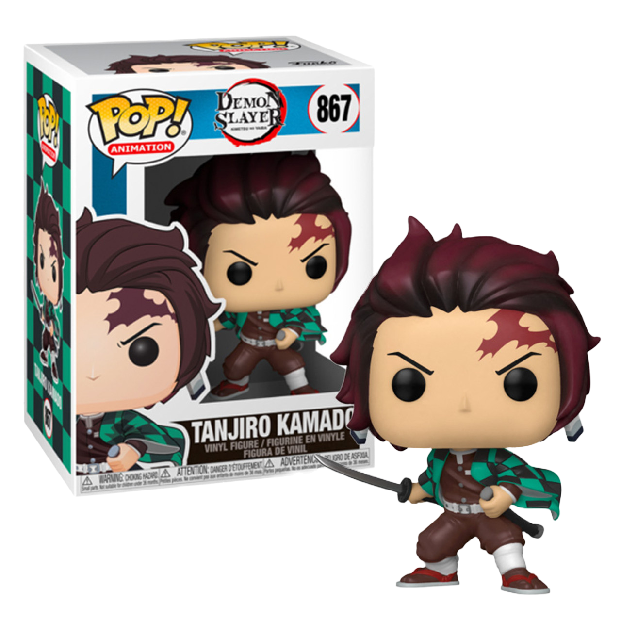 Demon Slayer - Funko Pop! #867 - Tanjiro Kamado – Lil Thingamajigs