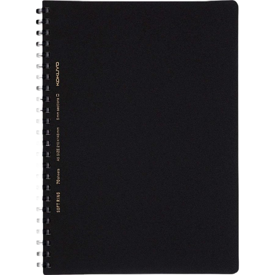 Soft Ring - Kokuyo - Business Type A5 Notebook