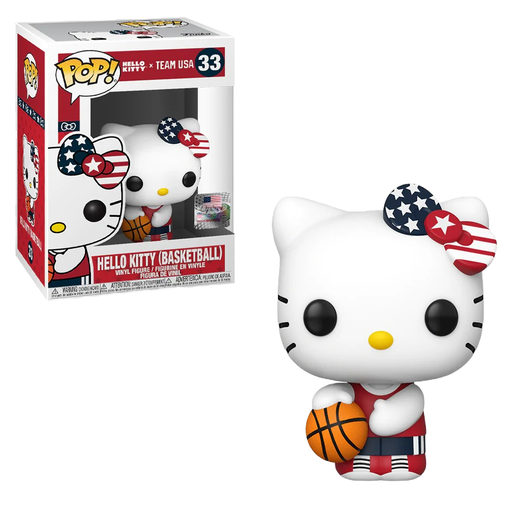Hello Kitty x Team USA - Funko Pop! #33 - Basketball – Lil Thingamajigs Hive