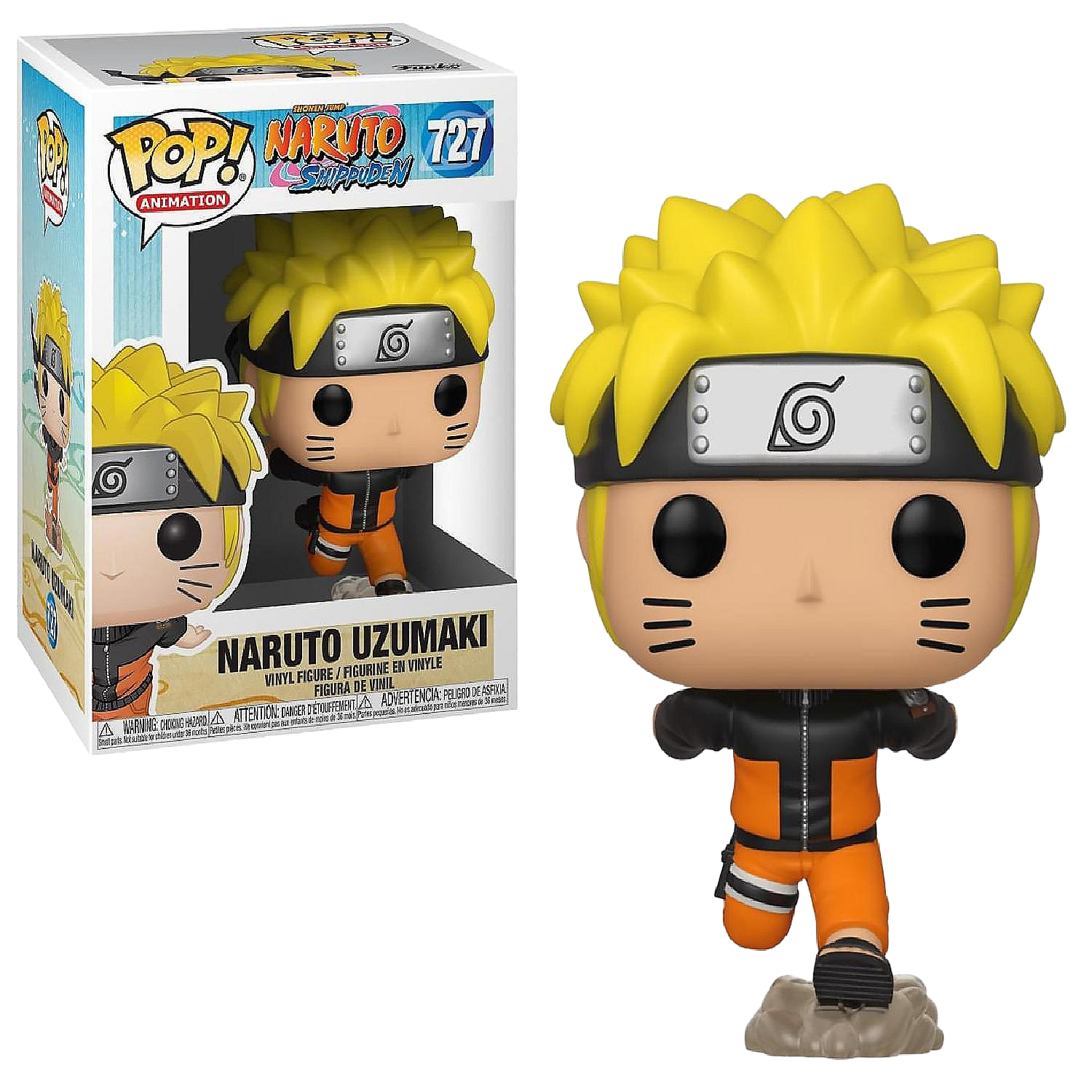 Naruto Shippuden - Figurine Naruto Uzumaki 8 cm - Figurine-Discount