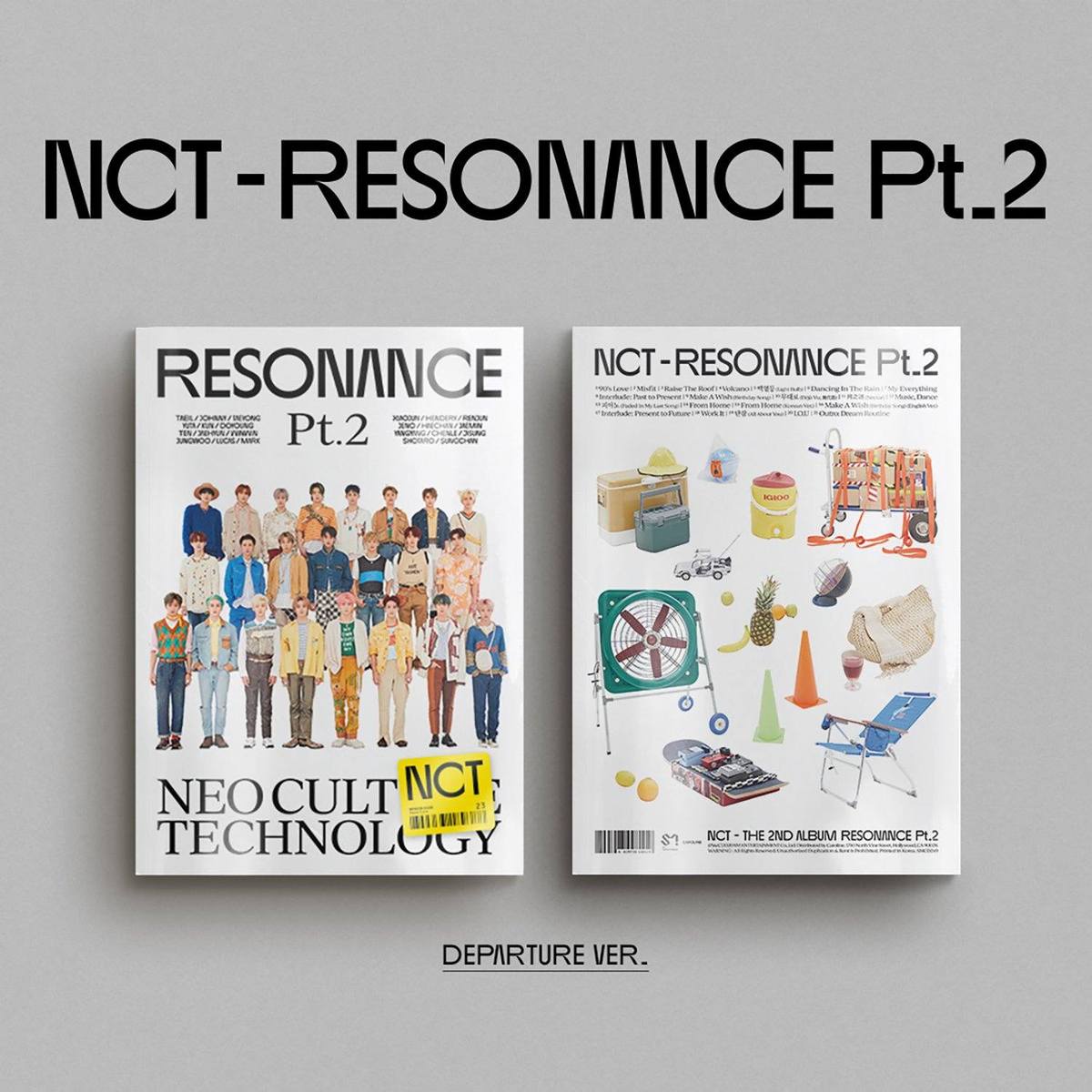 K-Pop CD NCT - 2nd Album 'Resonance Pt. 2' [Departure Ver.] – Lil
