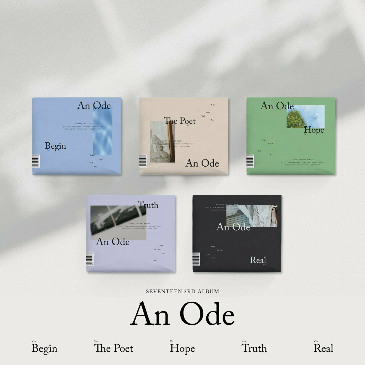 K-Pop CD Seventeen - 3rd Album 'An Ode'