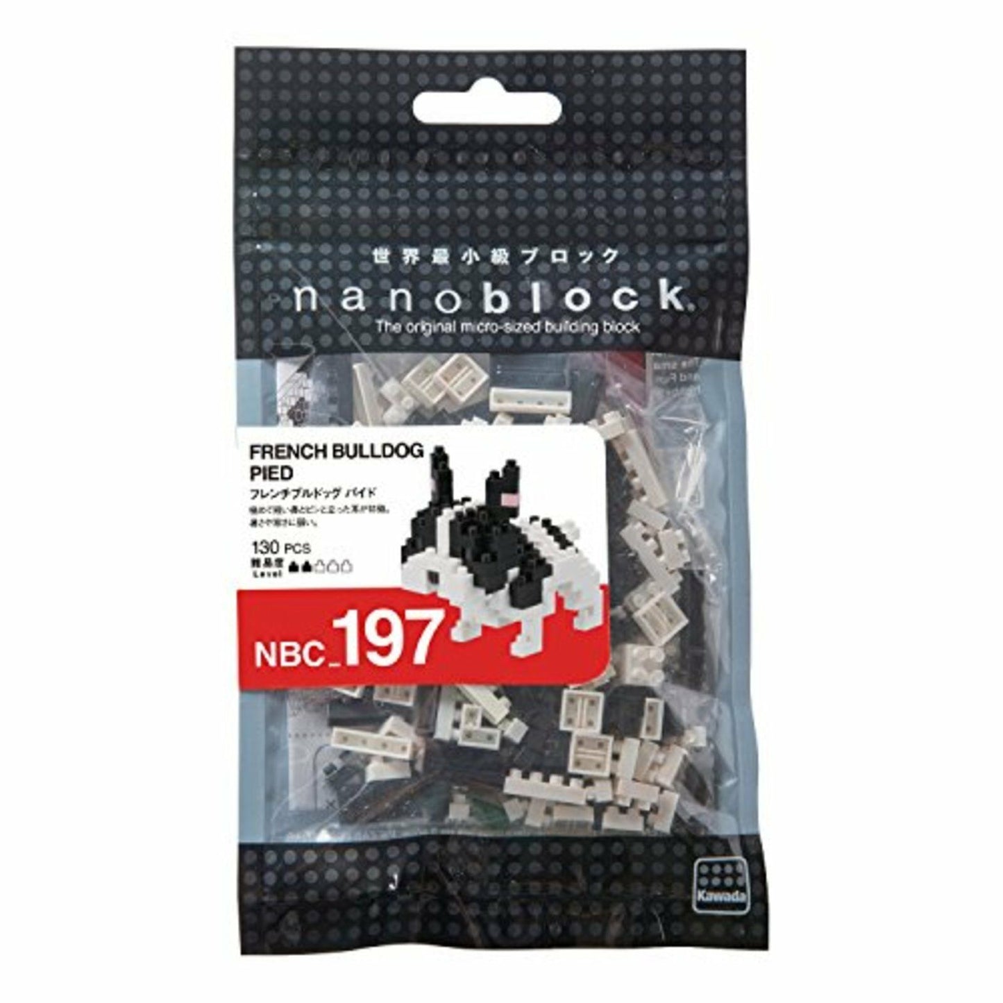 Pet Animal - Nanoblock  NBC197 - French Bulldog (130pcs)