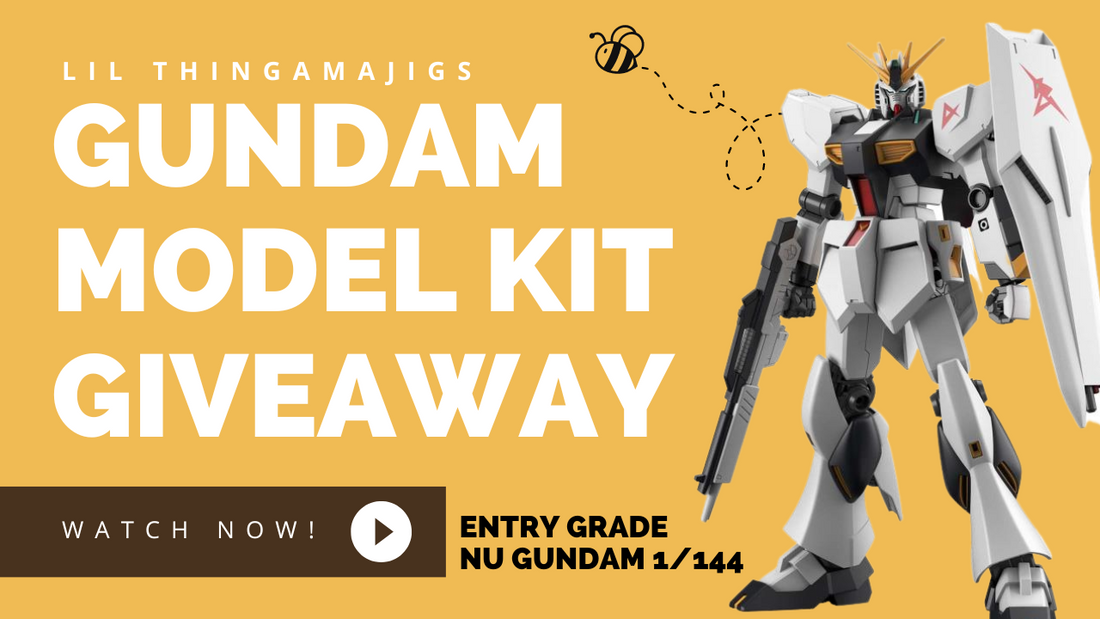LilThinga Giveaway #14 - Entry Grade Nu Gundam 1/144 Model Kit