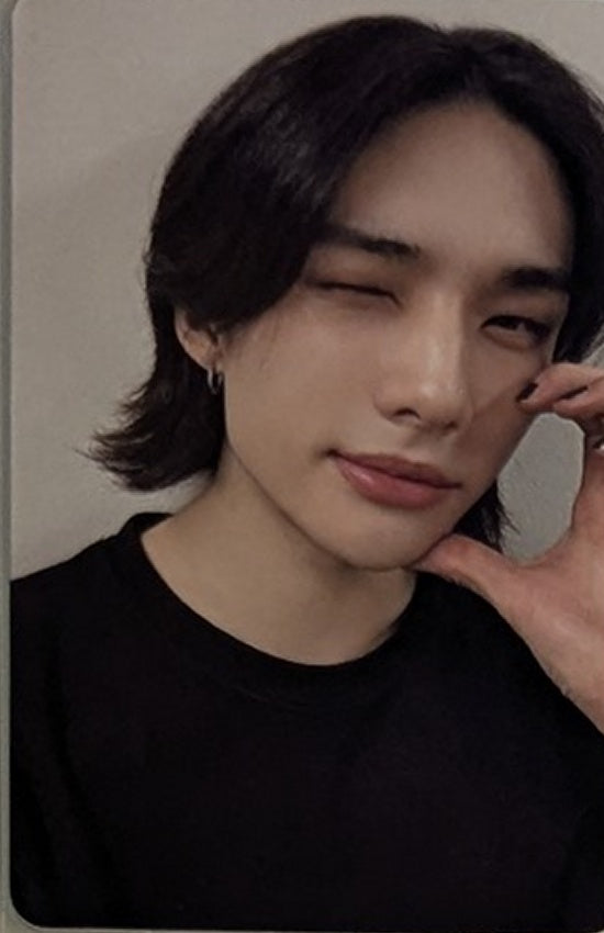 [Photocard] STRAY KIDS Hyunjin  ROCK-STAR Album (soundwave, round 2, lucky draw (LD))