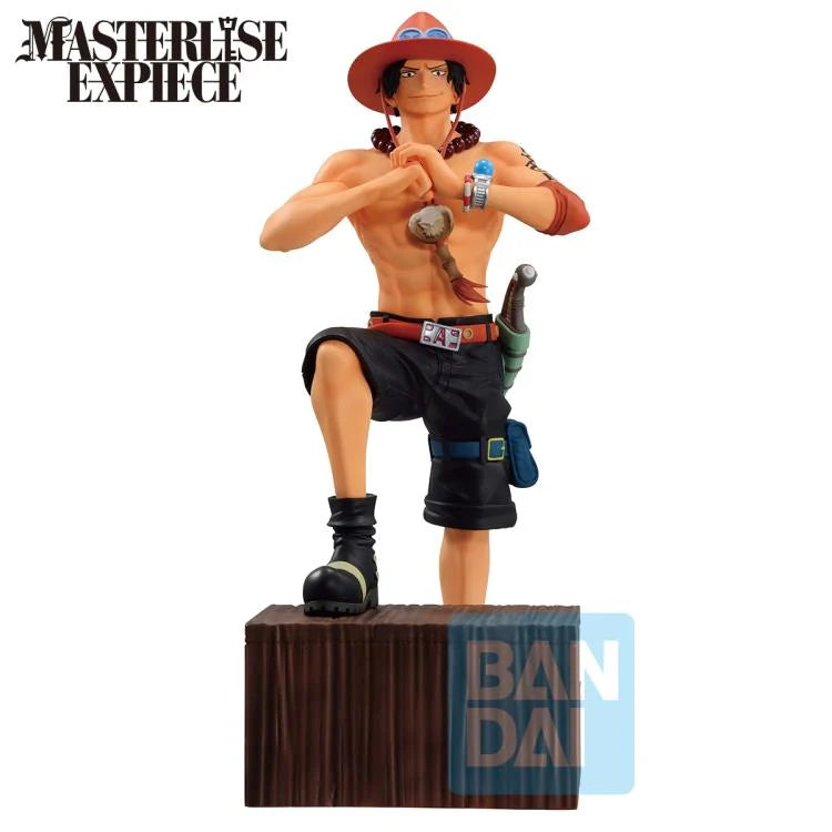 One Piece Ichibansho Figure Masterlise Portgas D. Ace (Whitebeard Pirates)