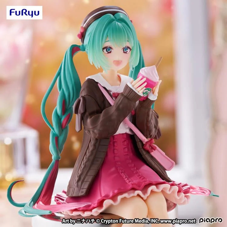 Vocaloid Noodle Stopper Figure Hatsune Miku (Autumn Date Pink Color Ver.)