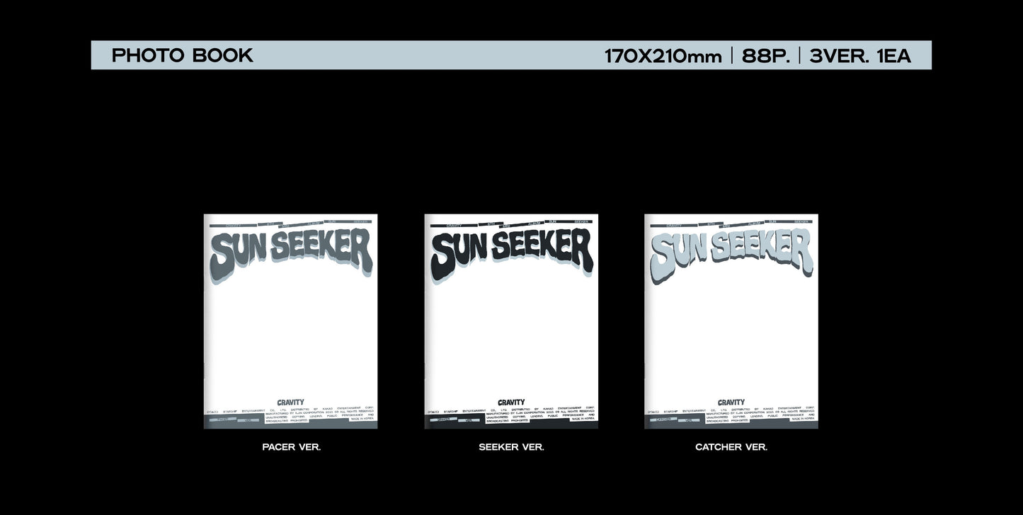K-Pop CD CRAVITY - 6th Mini Album 'Sun Seeker'