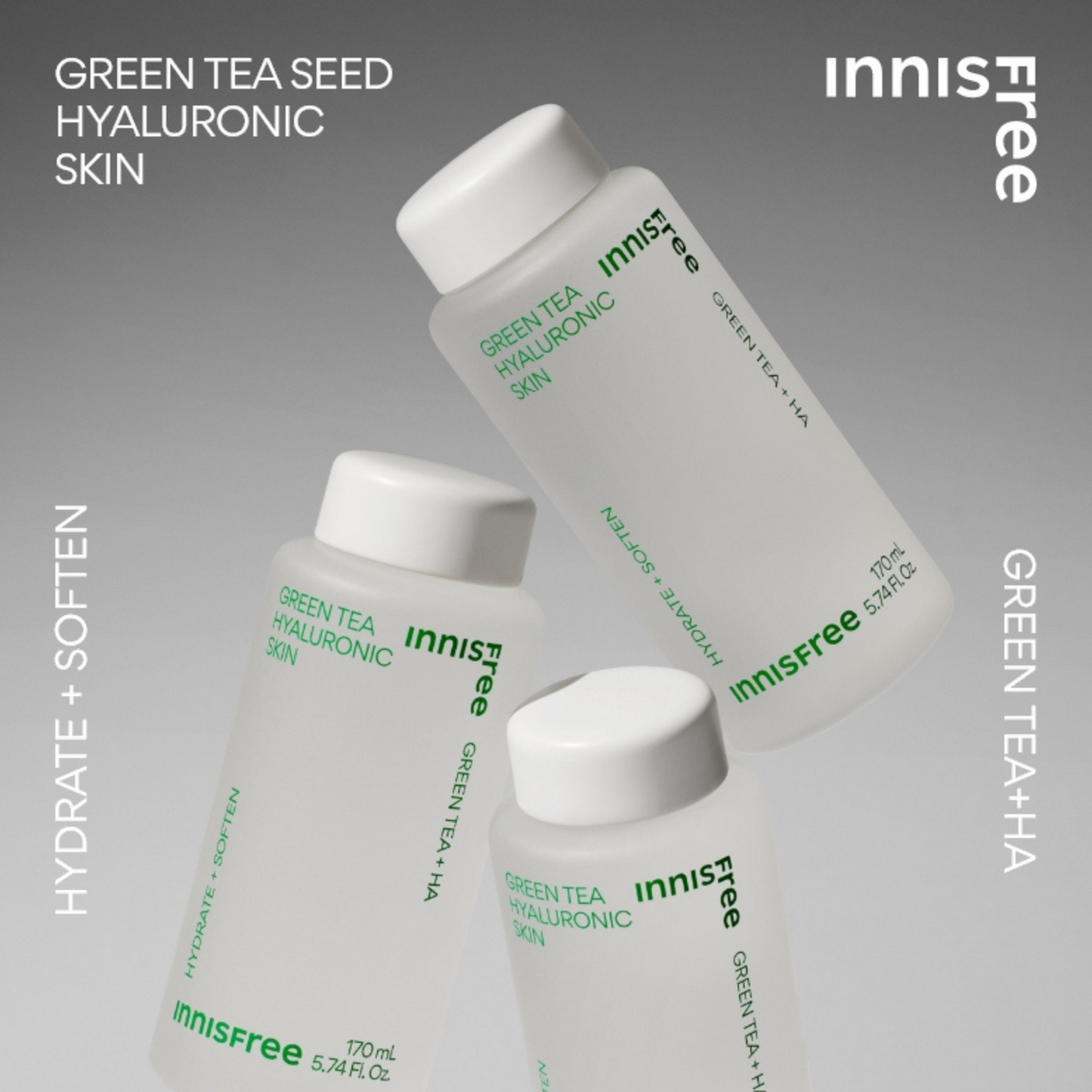 [innisfree] Green Tea Hyaluronic Skin 170ml