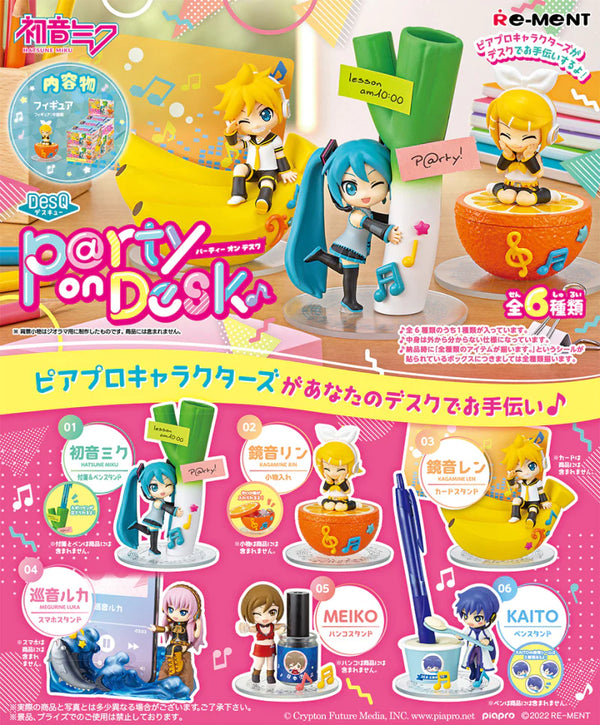 Hatsune Miku Re-Ment Party on Desk Blind Box
