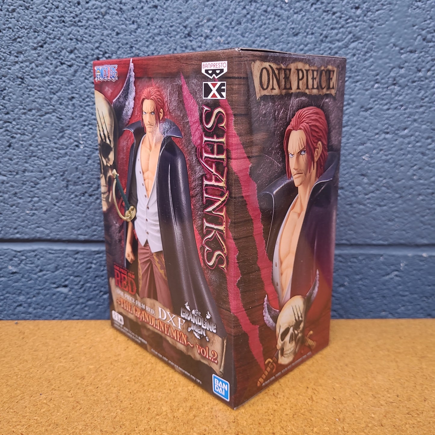 One Piece Flim Red DXF The Grandline Men Vol. 2 Shanks Figure