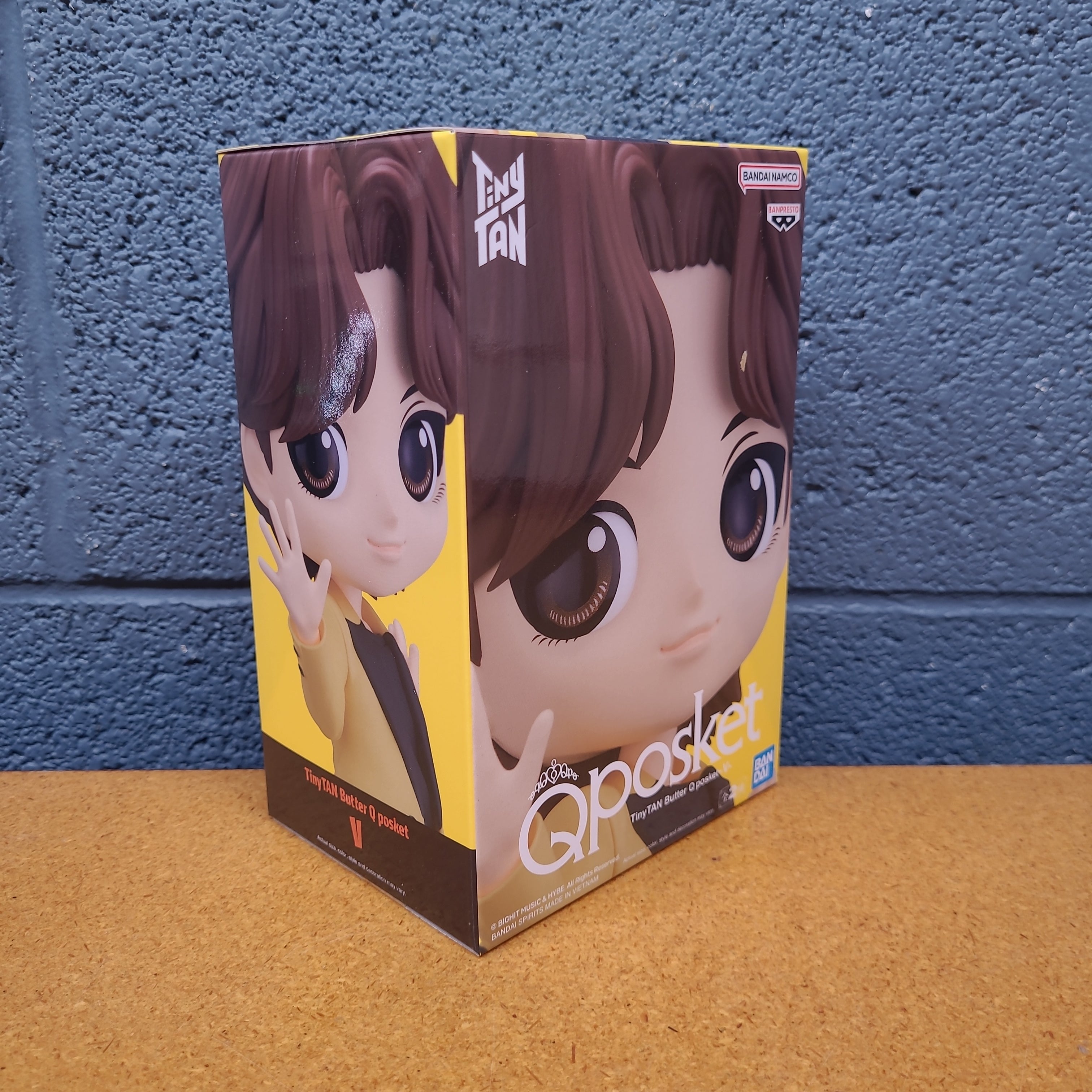 BTS TinyTAN Butter QPosket V (Ver. A) Figure – Lil Thingamajigs Hive