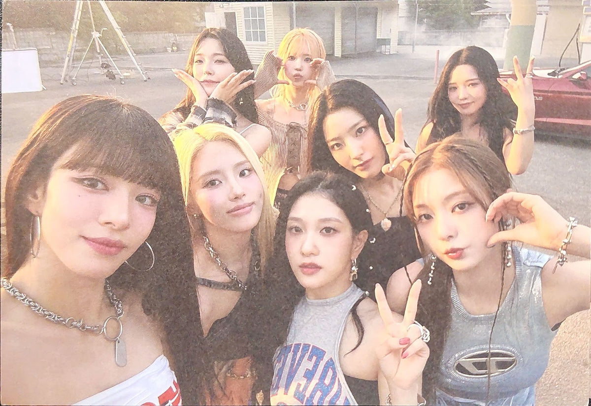 FROMIS_9 Unit - SUPERSONIC applemusic postcard