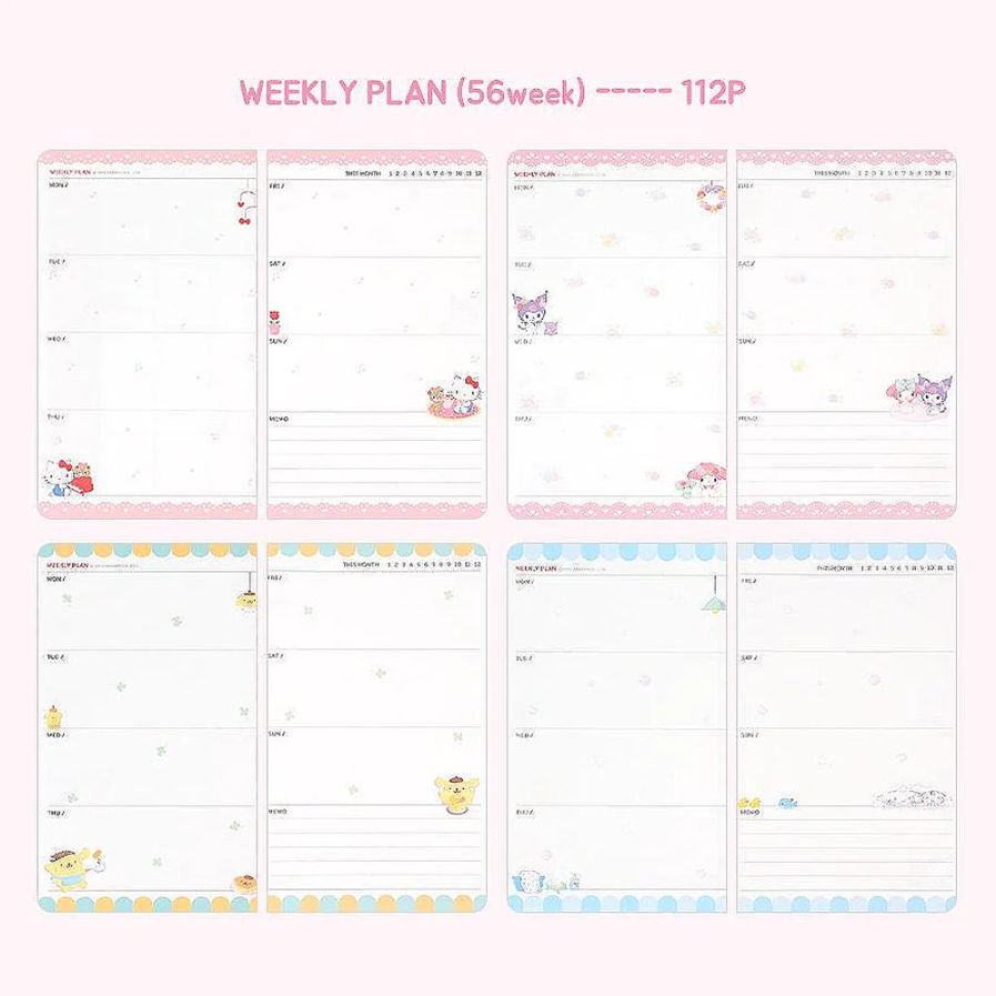 Sanrio Characters - 365 Daily Planner