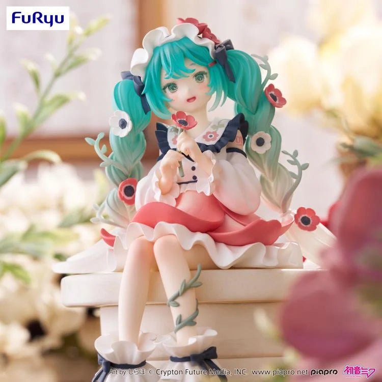 Vocaloid Noodle Stopper Hatsune Miku (Flower Fairy Anemone) Figure