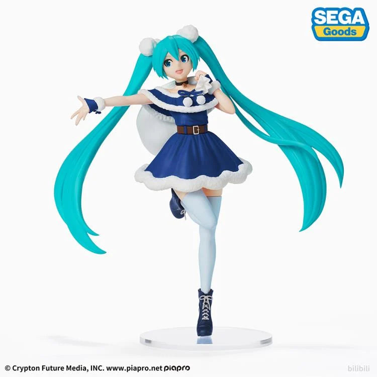 Vocaloid SPM Figure Hatsune Miku Christmas 2020 Blue Ver.