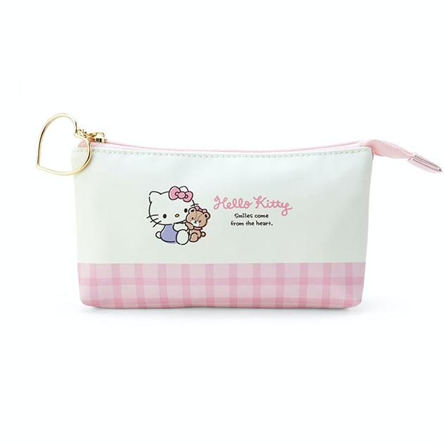 Sanrio Original Double Pockets Pen Case - Hello Kitty