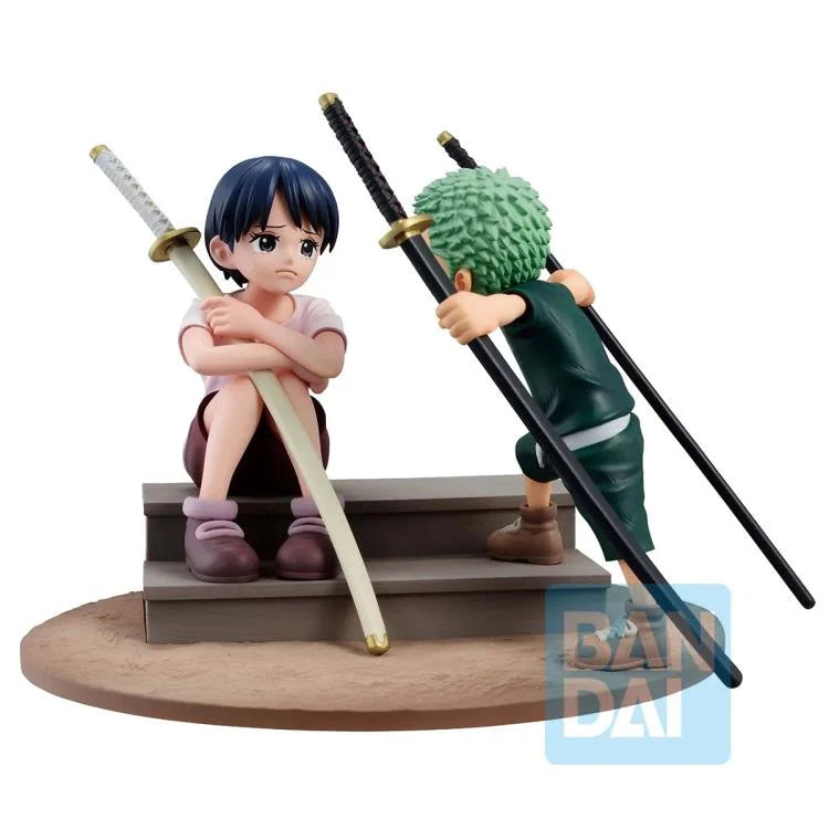 One Piece Ichibansho Revible Moment Roronoa Zoro & Kuina (Road to Dawn) Figure