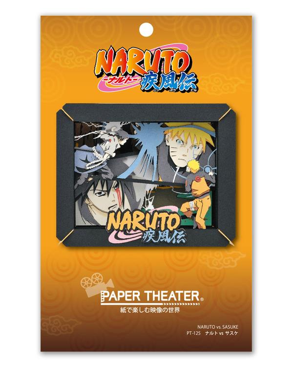 Naruto Shippuden Paper Theater PT-125 Naruto vs. Sasuke