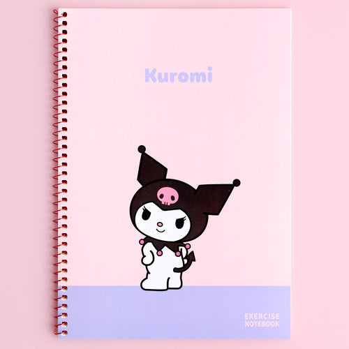 [Bundle] Sanrio Characters Unruled Ring Notebook (Set of 4)