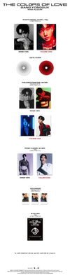 K-Pop CD Bang Yongguk - 2nd Mini Album 'The Colors of Love'