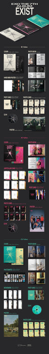 K-Pop CD EXO - 7th Album 'Exist' (Photobook Ver.)