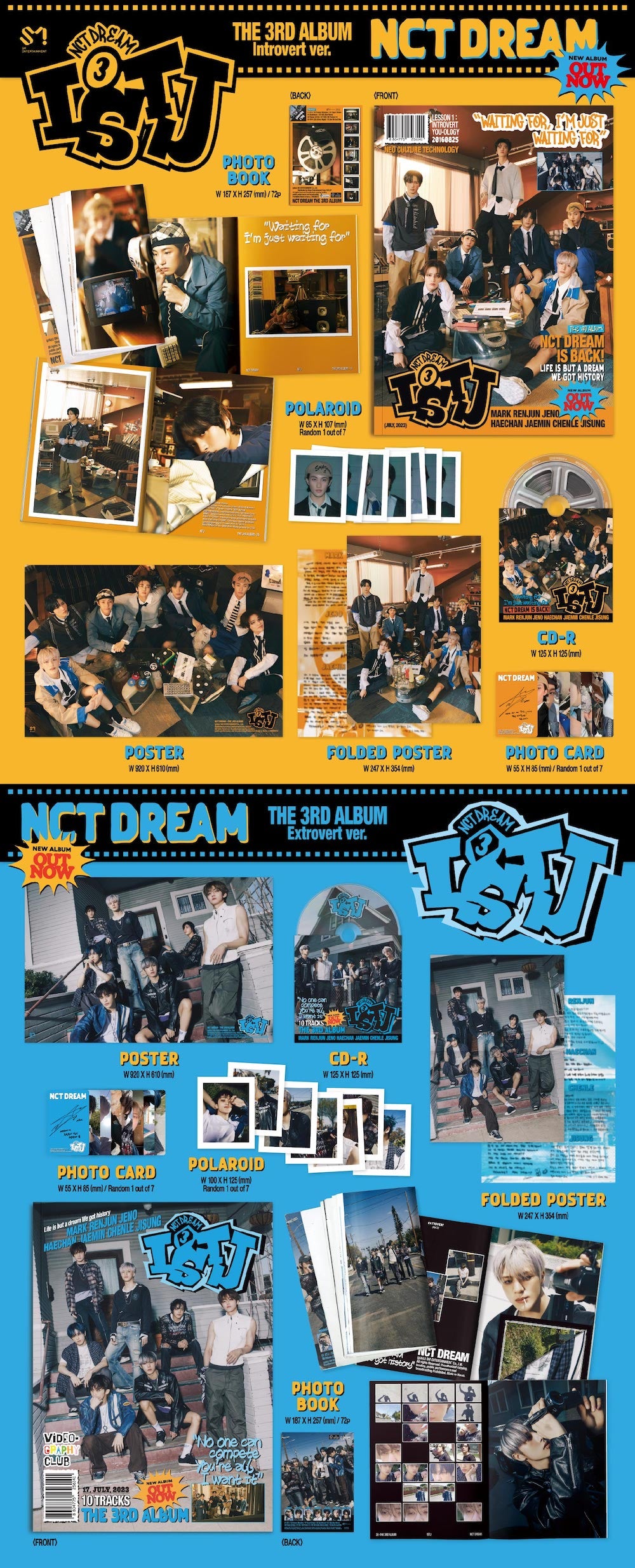 K-Pop CD NCT Dream - 3rd Album 'ISTJ'