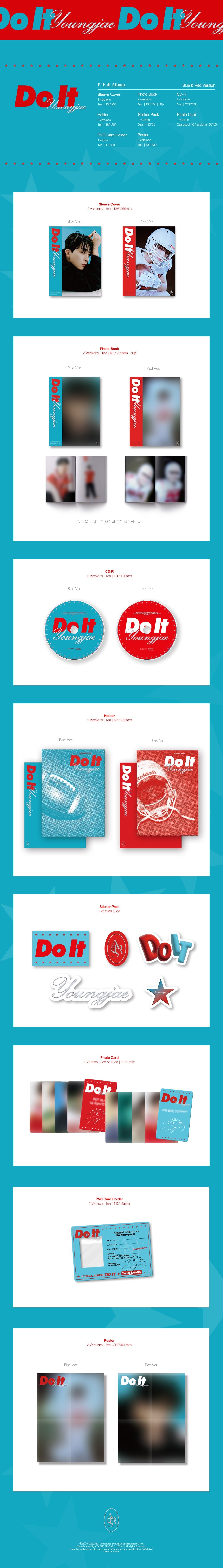 K-Pop CD Youngjae - 1at Album 'Do It'