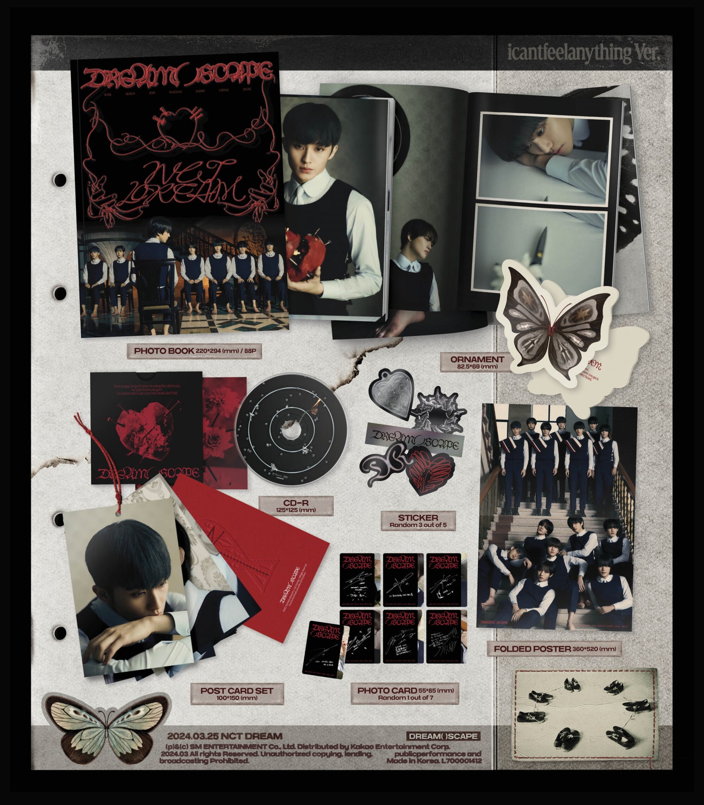 K-Pop CD NCT Dream - 5th Mini Album 'Dream()Scape' [Photobook Ver.]