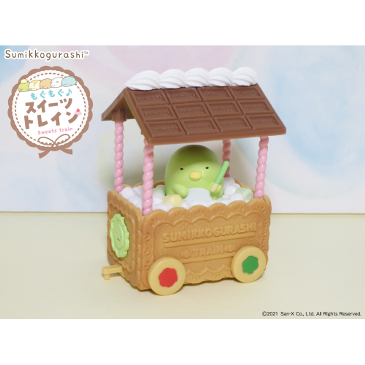 [Bundle] Sumikko Gurashi Re-Ment Sweets Train (Box Set of 6)