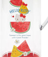 Sanrio Cold Water Pitcher Hello Kitty Colorful Fruit Design (115711)