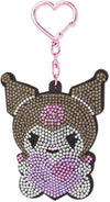 Sanrio Characters Rhinestone Sparkling Keychain