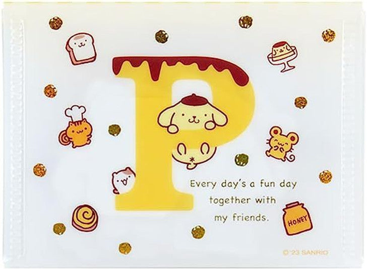 Sanrio Characters Flake Stickers - Pompompurin