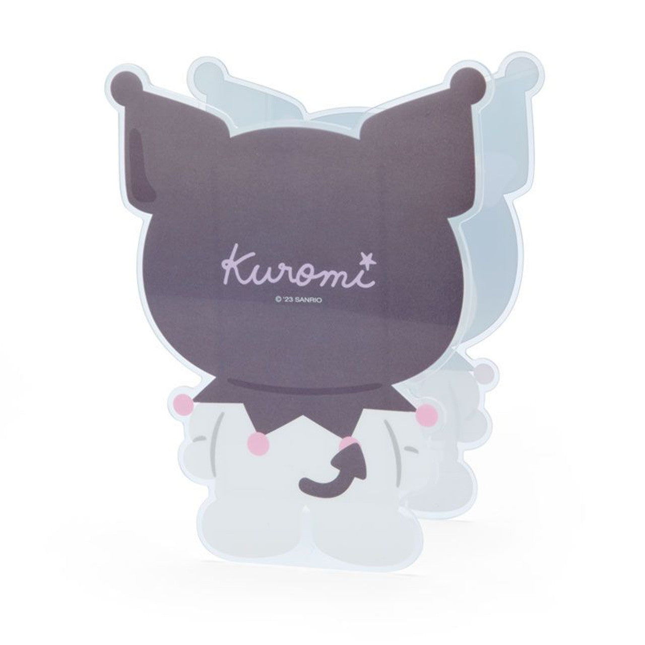 Sanrio Characters Die-Cut Acrylic Pen Stand Pencil Holder (Kuromi - 835153)