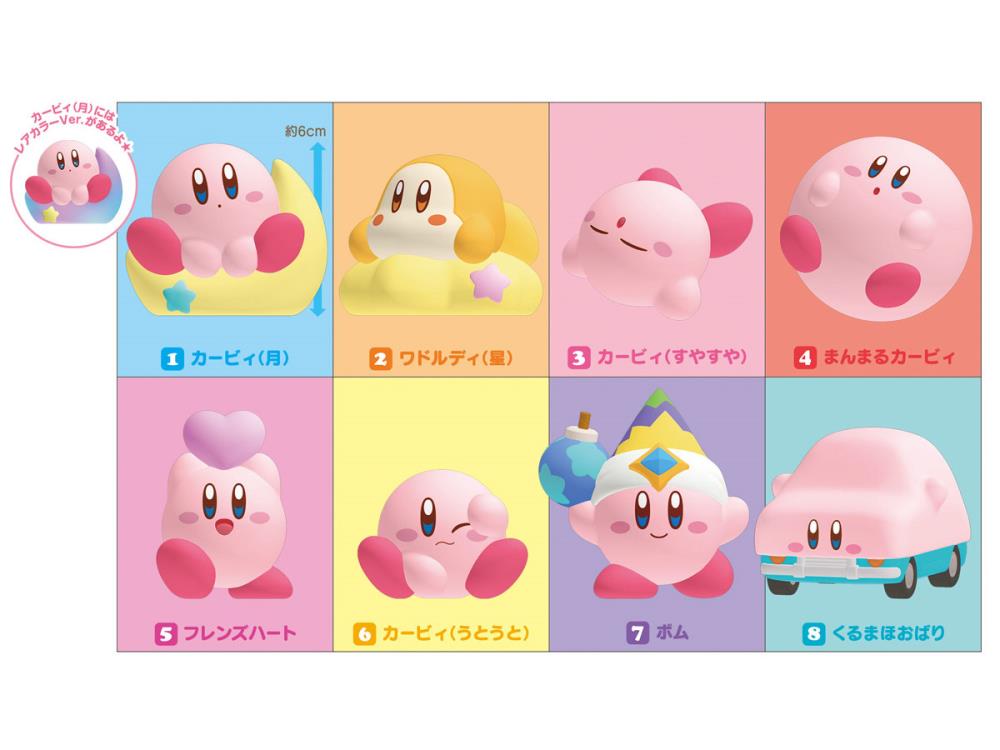 Set of 8 Kirby and the Forgotten Land Sticker Pack Kirby - Norway