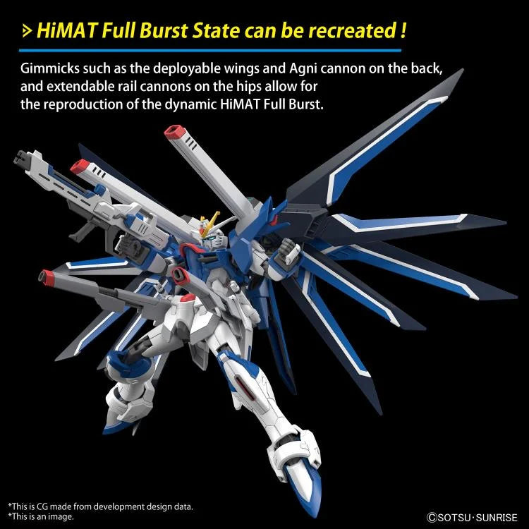 Gundam SEED Freedom HGCE #243 Rising Freedom Gundam 1/144 Model Kit