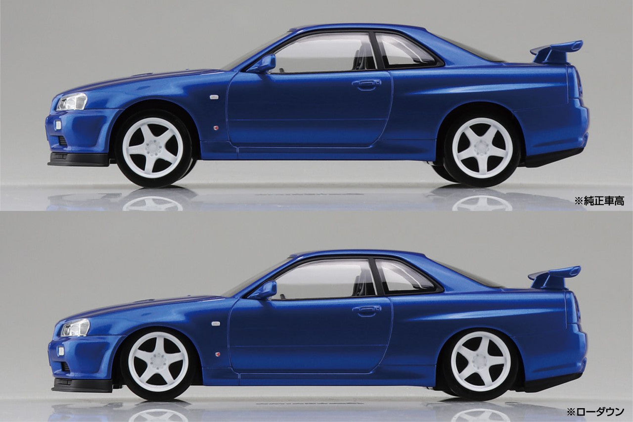 Nissan R34 Skyline GT-R Custom Wheel - Bayside Blue